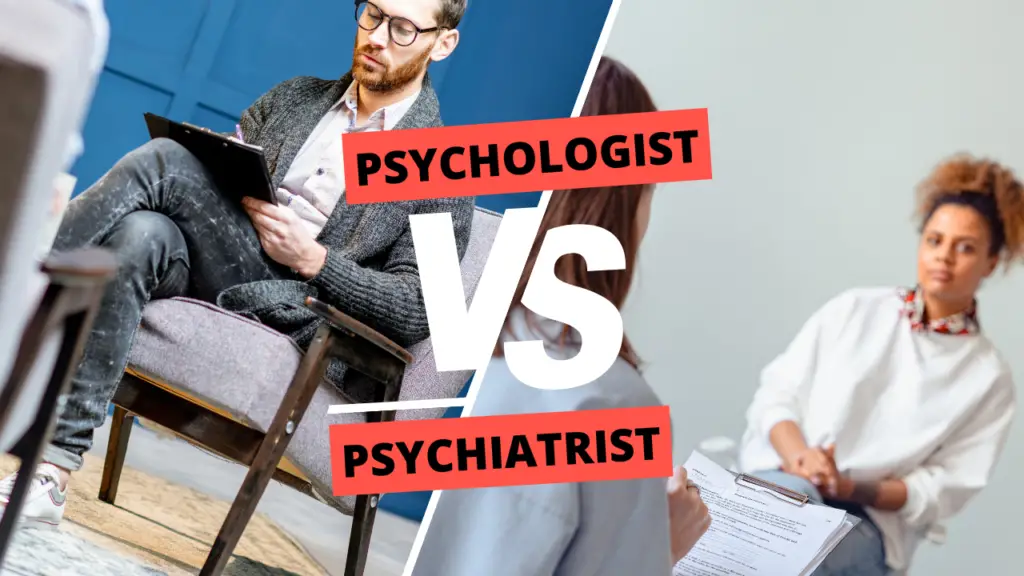 difference between psychologist and psychiatrist
